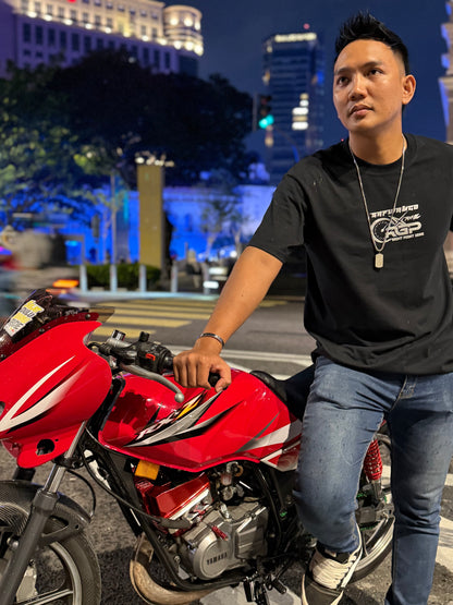 Solat Dulu Baru Ride Premium Cotton T-Shirt